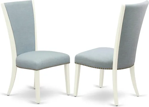 Miniatura 4 de East West Furniture CAVE5-LWH-15 - Juego de mesa de comedor de 5 piezas, incluye una mesa de cocina rectangular y 4 sillas de comedor Parsons
