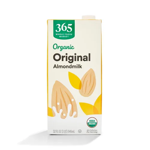 Miniatura 9 de 365 de Whole Foods Market - Leche de almendra orgánica sin endulzar de vainilla, envase de 32 onzas líquidas