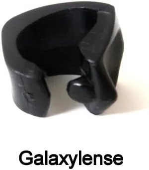 Miniatura 4 de Galaxy Clip - Kits de goma de repuesto compatibles con Oakley Si Ballistic M Frame 2.03.0 de color negro, Negro