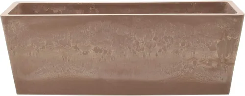 Miniatura 2 de Arcadia Garden Products PSW U45CT - Caja de ventana de plástico compuesto de piedra/madera, sin orificio de drenaje (perforable), 17.5 x 7 x 6