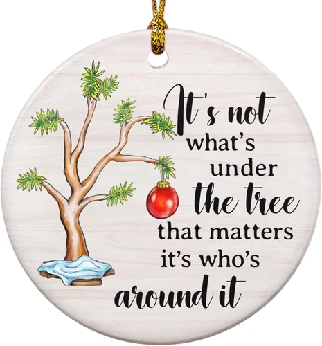 Miniatura 11 de Adornos de Navidad para gatos 2025, adorno divertido para árbol de Navidad, adornos únicos y lindos de madera para decoración - Regalos para amantes