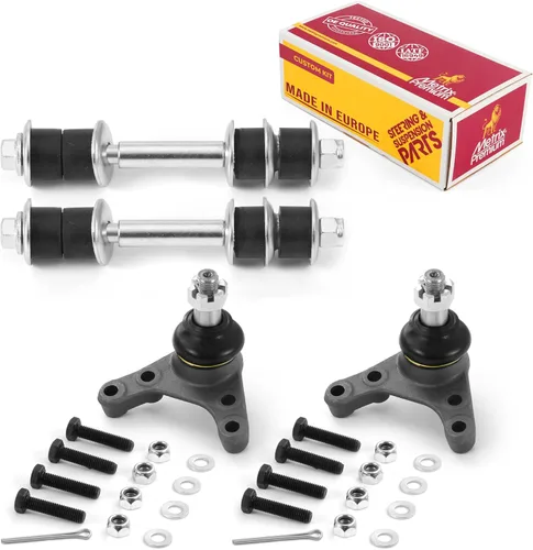 Miniatura 85 de Metrix Premium Chassis Parts - Juego de 4 piezas de articulación de rótula superior y barra estabilizadora delantera para Ford Ranger RWD 1998-2011