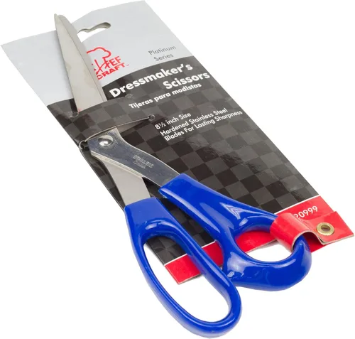 Miniatura 2 de Chef Craft Tijeras de acero inoxidable para el hogar, 5.5 pulgadas, color azul