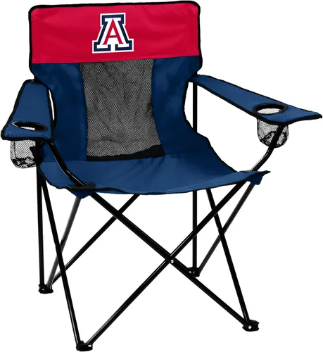 Miniatura 32 de Logo Brands NCAA Georgia Bulldogs Elite Silla Portátil - Silla Premium para Exteriores con Portavasos, Marco de Acero con Recubrimiento en Polvo
