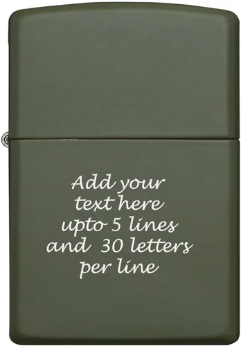 Miniatura 15 de Encendedor de aceite personalizado ZIPPO clásico a prueba de viento grabado (hielo negro)