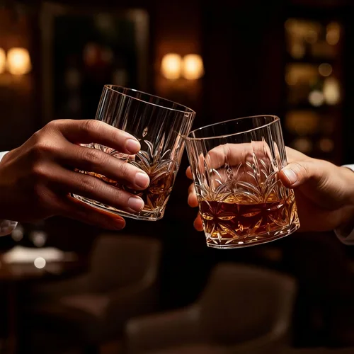 Miniatura 6 de BELLAFORTE Juego de 4 vasos de whisky de plástico Tritan de 13 onzas, vasos de vino irrompibles de corte de cristal inastillables para cócteles