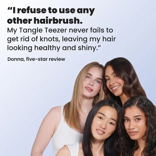 Miniatura 9 de Tangle Teezer El mejor cepillo desenredante para cabello húmedo Elimates nudos y reduce la rotura (desenredante definitivo, lavanda dulce)