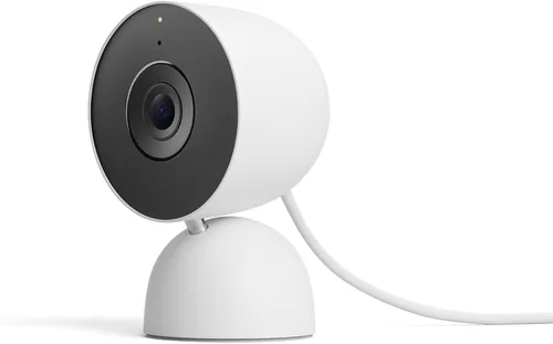Miniatura 14 de Google Nest Cam Indoor (cableada, 3ª generación) - Cámara de seguridad con video 2K y Gemini, visión nocturna, audio de 2 vías, funciona con Google