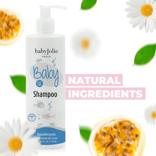 Miniatura 7 de Baby Jolie Champú para bebés París. Con fórmula sin lágrimas. Suave y seguro para recién nacidos y niños pequeños 7.5oz (7.5 fl oz)