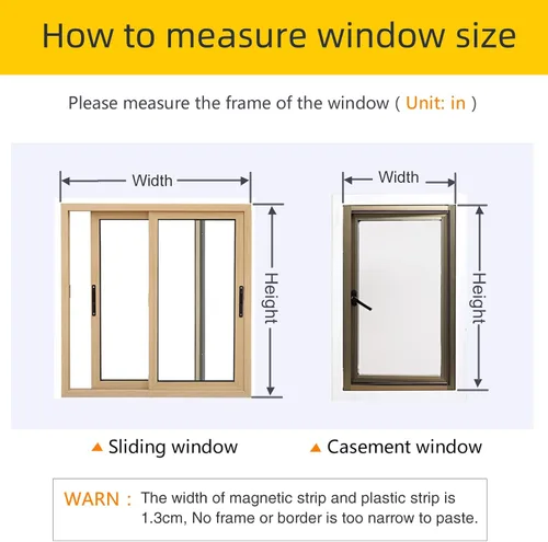 Miniatura 6 de Kit de aislamiento magnético para ventanas, película transparente con marco blanco máximo de 56 x 35 pulgadas, se adapta a cualquier