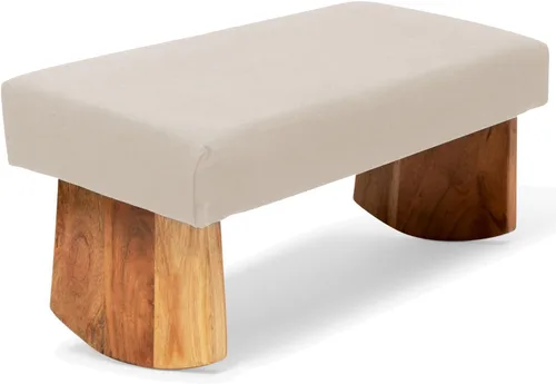 Miniatura 9 de Banco de meditación- madera de acacia, negro Zen Negro