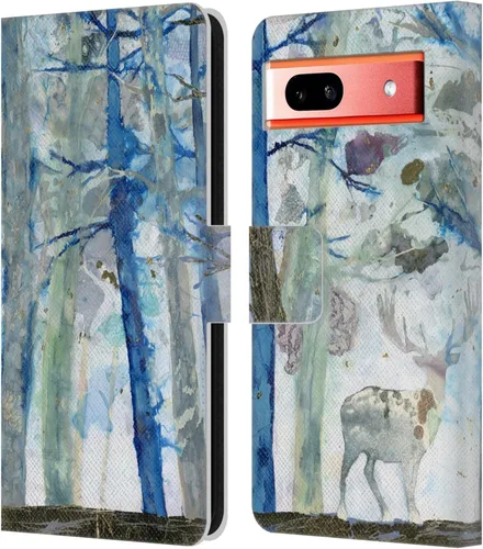 Miniatura 9 de Head Case Designs Officially Licensed Wyanne Half Light Nature 2 Leather Wallet Case Compatible with Google Pixel 7a