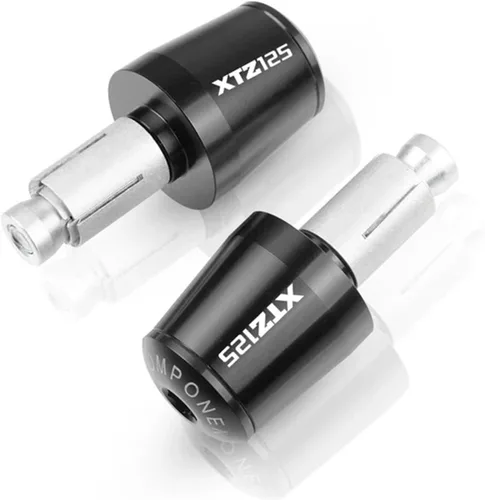Miniatura 17 de Tapones de extremo para manillar de motocicleta XTZ125 XTZ 125 XTZ-125 2003-2016 2004 2005 2006 2007 2008 (color : juegos negros, tamaño: 1)