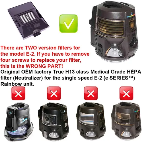 Miniatura 3 de Genuine arco iris y filtro HEPA Neutralizer en caso