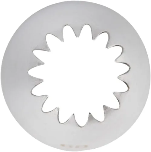 Miniatura 6 de Restaurantware Pastry Tek - Punta para decoración de 1 estrella abierta, punta de glaseado de acero inoxidable resistente a abolladuras, apta
