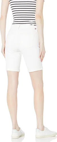 Miniatura 2 de Tommy Hilfiger Women's Denim Jean Shorts with Cuffs for Summer and Spring