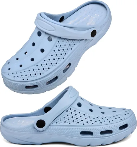 Miniatura 8 de INMINPIN - Zuecos ortopédicos para mujeres y hombres, con soporte de arco, zapatos de jardín, sandalias con fascitis plantar y plantillas de pies
