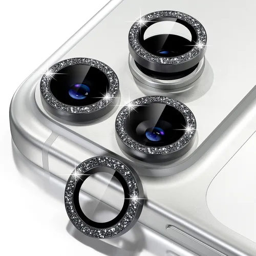 Miniatura 28 de Misea Compatible con iPhone 17 Pro/iPhone 17 Pro Max Protector de Lente de Cámara Brillante, Vidrio Templado 9H Cubierta de Cámara Protector