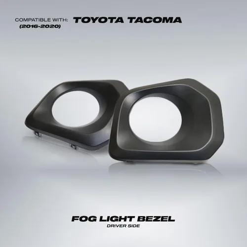 Miniatura 9 de Bisel de luz antiniebla para Toyota Tacoma 2016 17 18 19 2020 lado del conductor SR5/TRD/Off-Road/TRD Sport/TRD Pro Modelo para TO1038195