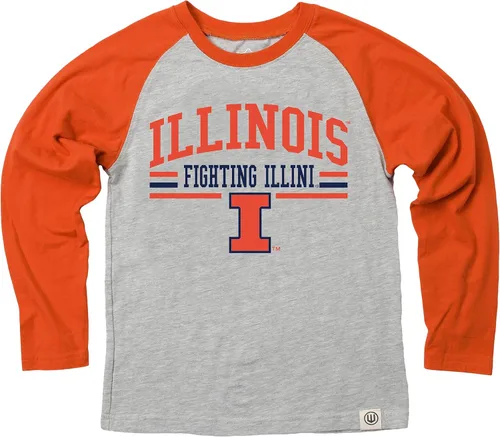 Miniatura 23 de Wes and Willy NCAA playera raglán de manga larga para niños