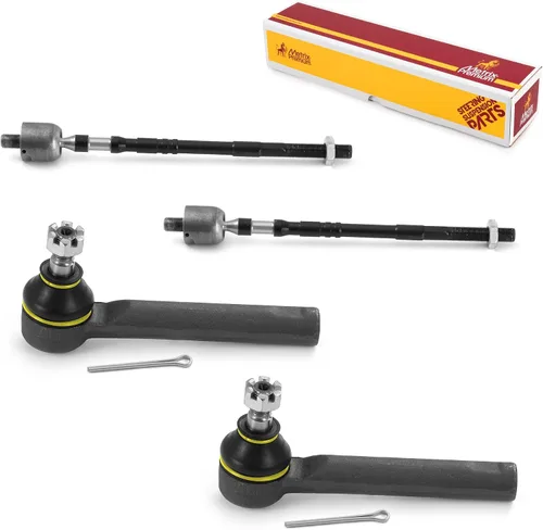 Miniatura 192 de Metrix Premium Chassis Parts - Juego de 4 barras de acoplamiento interior y exterior para Audi A3 15-16, Seat Leon 06-20 (México), 09-17 Volkswagen