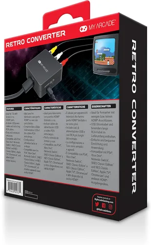 Miniatura 3 de My Arcade DGUN-2937 Retro Converter for HDMI to Composite-10FT RCA cable and 6FT Micro USB cable
