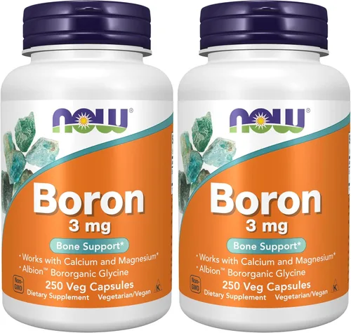Miniatura 9 de Now Foods Boro, 3 mg, 250 Cápsulas, 1671, 1, 1