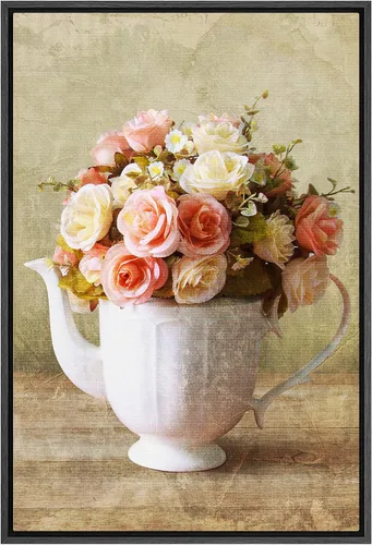 Miniatura 121 de SIGNFORD Lienzo impreso para pared, acuarela, floral, retro, abstracto, naturaleza, desierto, ilustraciones florales botánicas, arte moderno