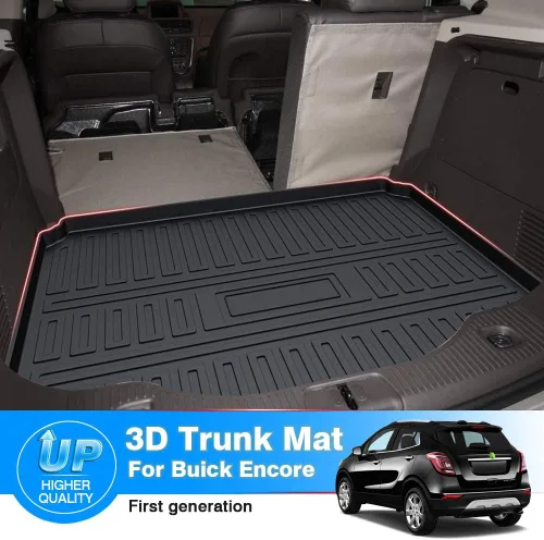 Miniatura 2 de Powerty - Alfombrilla de maletero para Buick Encore 2013-2022/Chevrolet Trax 2014-2023, accesorios, alfombrillas de carga TPO, forro de carga