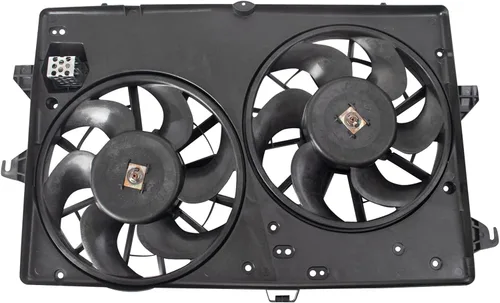 Miniatura 108 de TRQ Conjunto de ventilador de refrigeración dual del radiador compatible con Toyota Highlander 2008-2013 TO3115155