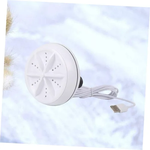 Miniatura 4 de LIFKOME Mini lavadora portátil limpiador para viaje máquina de sonido para adultos Lavadora portátil Mini lavadora secadora Cable USB