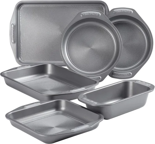 Miniatura 15 de Circulon Total Bakeware - Juego de horno tostador antiadherente y sartén personal para pizza, 4 piezas