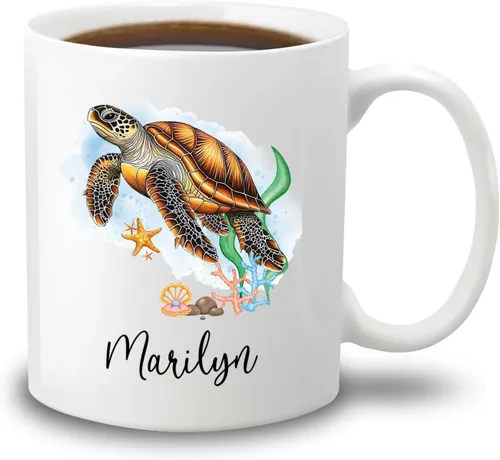 Miniatura 30 de Taza de café de burro personalizada, bonita taza de café de burro para amantes de los animales, niñas, hermana e hija, taza de té personalizada