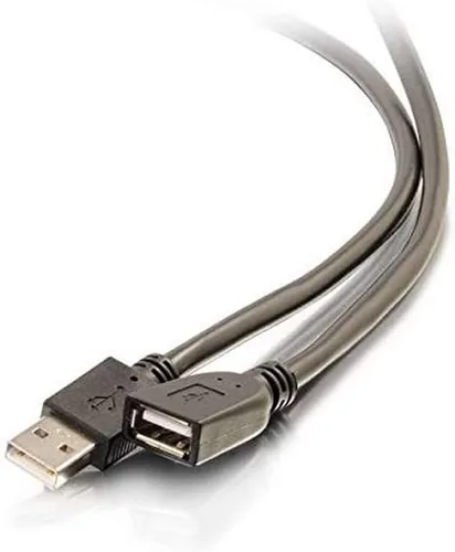 Miniatura 7 de C2G Cable de extensión USB largo, Cable USB, Cable USB A a A, Negro, 16 pies (4.87 metros), Cables to Go 39010