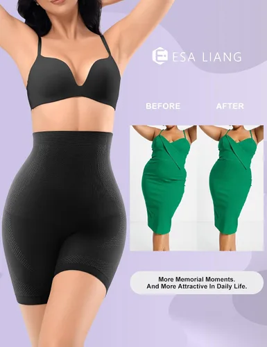 Miniatura 5 de Pantalones cortos moldeadores para mujer con control de abdomen