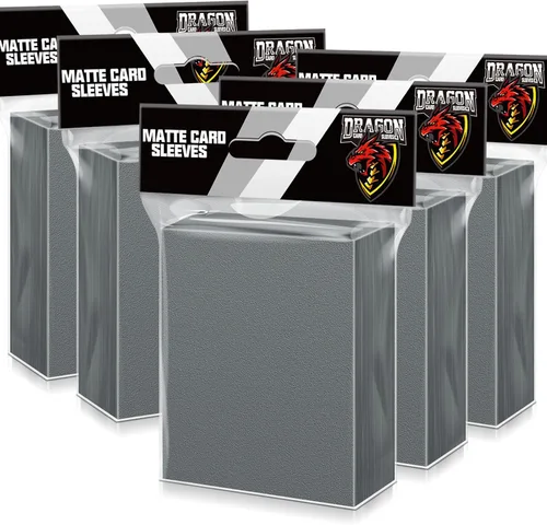Miniatura 20 de 200 fundas negras para tarjetas, cargadores superiores para tarjetas intercambiables, fundas mate para tarjetas, protectores de tarjetas compatibles