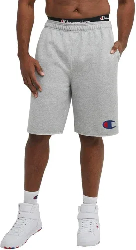 Miniatura 4 de Champion Pantalones cortos para hombre, Powerblend, forro polar, pantalones cortos de forro polar suave para hombre (regular o grande y alto)