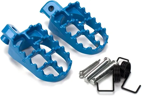 Miniatura 12 de XINGWU Reposapiés negro para motocross, pedales de aluminio para XR50R PW50 CRF70 TW200 KLX110 CRF50 50cc 70cc 90cc 110cc 125cc TaoTao pieza