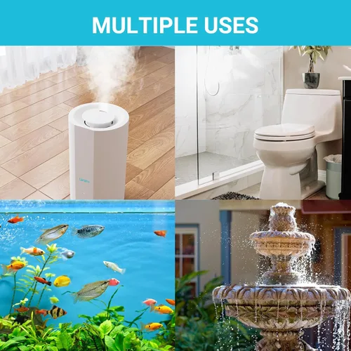 Miniatura 7 de Livatro Bola de limpieza del humidificador: combate el moho del humidificador y las bacterias con limpiador humidificador, evita la acumulación