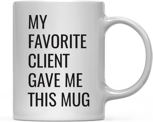 Miniatura 47 de Andaz Press Taza de café divertida de 11 onzas, regalo de broma, My Favorite Aunt Gave Me This Cup, 1 paquete, sobrino sobrino, cumpleaños, Navidad