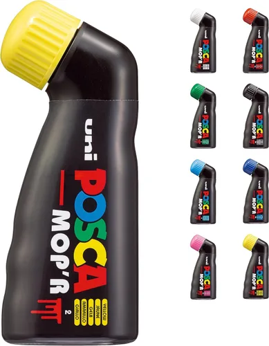 Miniatura 6 de Posca MOP'R PCM-22 - Rotuladores de pintura a base de agua, punta redonda (22mm), rosa