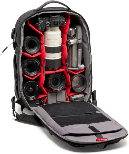 Miniatura 4 de Manfrotto PRO Light Backloader M, mochila profesional para cámaras, acceso superior y trasero, soporte de trípode doble, mochila acolchada