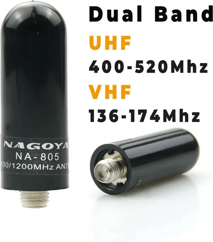 Miniatura 3 de NA-805 Antena corta universal Walkie Talkie Antena de repuesto para radios PUXING Kenwood HYT UV5R (paquete de 2) 2.0 in Ultra-corto 2.15/3.0