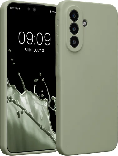 Miniatura 27 de kwmobile Funda compatible con Samsung Galaxy A13 4G - Funda delgada de silicona TPU - Acabado suave al tacto - Amarillo radiante