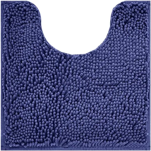 Miniatura 35 de Reyox Tapete de baño de felpilla, tapetes para inodoro en forma de U, tapete de baño de felpa suave, absorbente y peludo, tapete de contorno