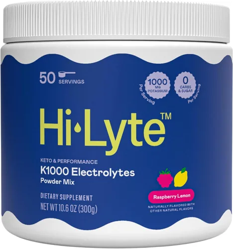 Miniatura 14 de Hi-Lyte K1000 - Mezcla de electrolitos en polvo, naranja Keto y rendimiento, 50 porciones