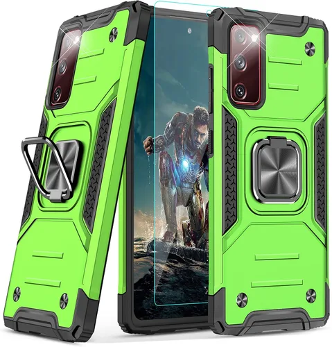 Miniatura 70 de YmhxcY Funda para Galaxy Note 8, funda para Galaxy Note 8 con protector de pantalla curvado 3D, fundas de grado armadura con soporte giratorio