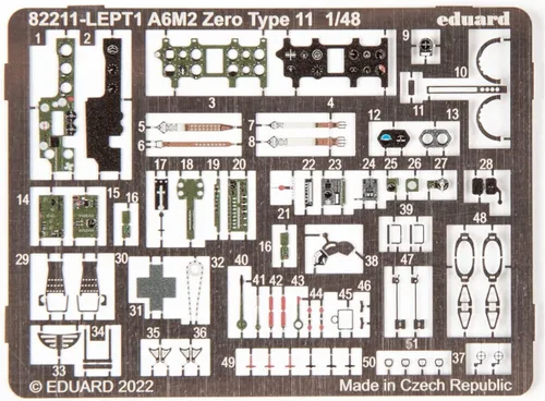 Miniatura 3 de Eduard Kit 1:48 Profipack - A6M2 Zero Tipo 11