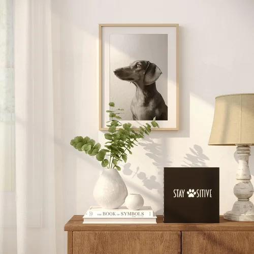 Miniatura 3 de Barnyard Designs Letrero de madera motivación – Decoración de escritorio, decoración primitiva de oficina para mujeres, citas inspiradoras
