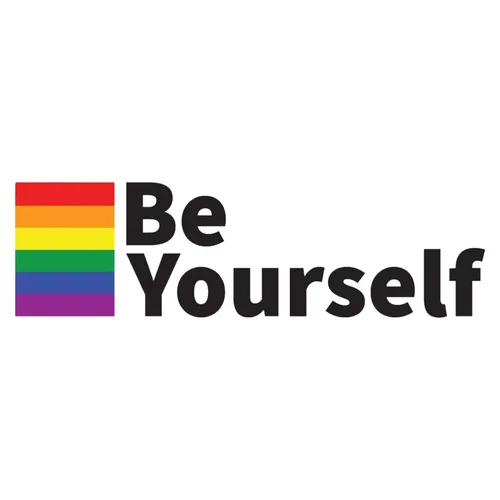 Miniatura 5 de Calcomanía de pared de Orgullo Gay LGBT Mismo-Sexo Gay removible, calcomanía de vinilo extraíble Be Yourself LGBTQ, murales artísticos de pared